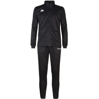   SALCITO KAPPA uniszex slim fit melegítő szett - fekete felső, fekete alsó
