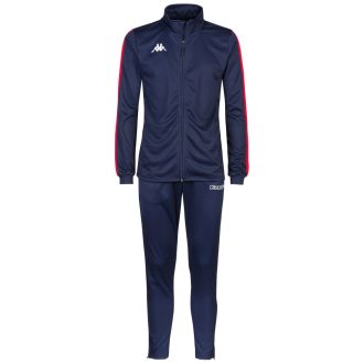   SALCITO KAPPA uniszex slim fit melegítő szett - sötétkék felső, sötétkék alsó