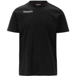 TEE  - Férfi fekete póló - KAPPA