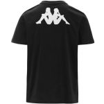 TEE  - Férfi fekete póló - KAPPA