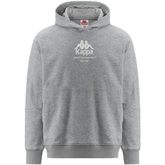   GIANO Hoodie KAPPA férfi kapucnis pulóver - világosszürke